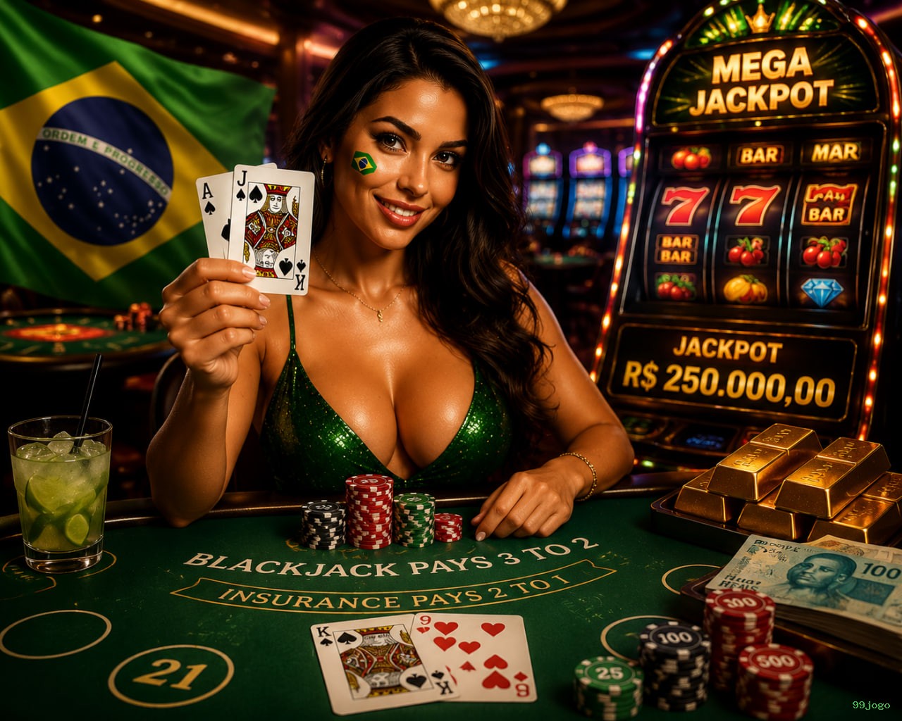 Interface do cassino ao vivo